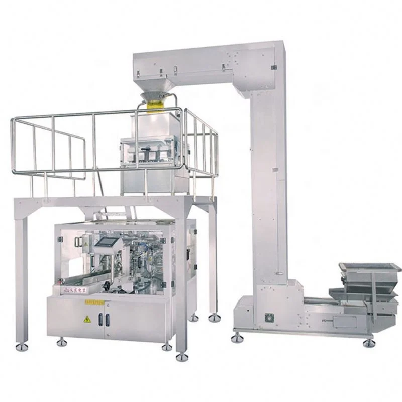 Small Size Zipper Packing Opener Fully Automatic Rice Seed Peanut Packing Machine