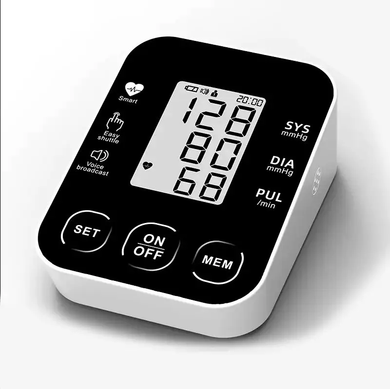 Digital tensiometro Clinical Home Use upper arm Electronic bp machine OEM Sphygmomanometer with usb cable and cuff