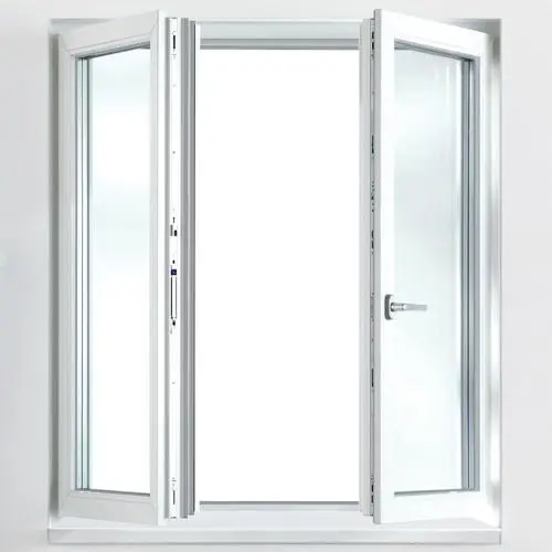 Chinese Manufacturer Customized Energy Efficient  Weatherproof UPVC Doors and Windows Double Glazed PVC Casement Window