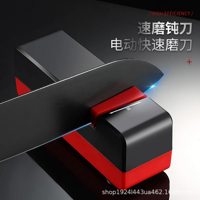 SN123 Wholesale Electric Knife Sharpener Multi-function Portable Variable Diamond Sharpening Stone Kitchen Electric Sharpener