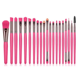 Dropshipping Suppliers Colorful Candy Professional 20 pcs Eye Makeup Brush Set Free Sample