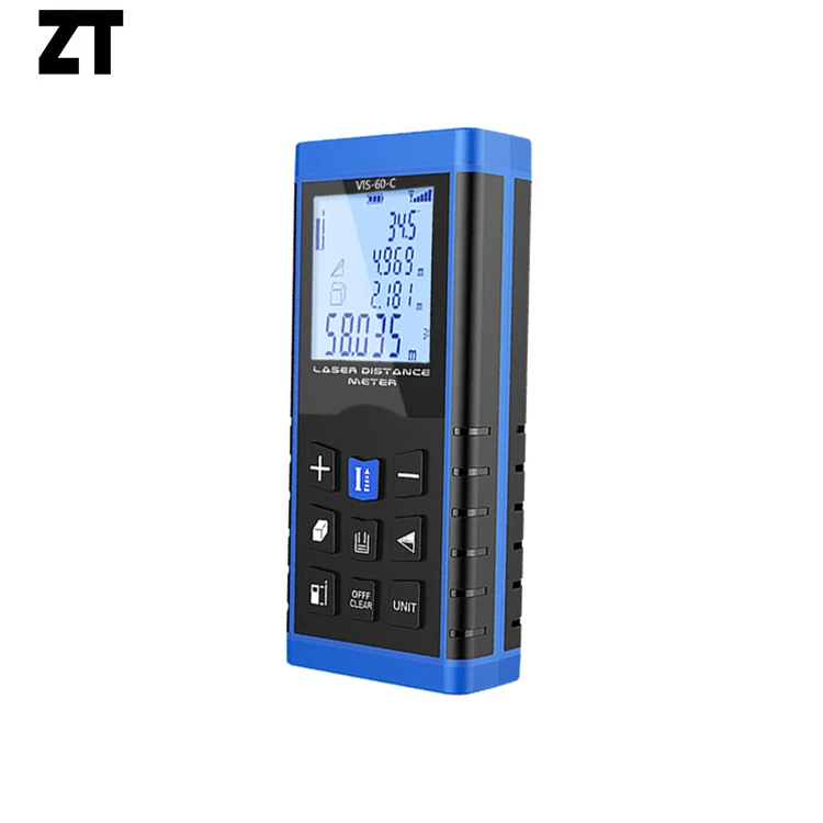 Multi-Function 100m Long Range Laser Distance Meter Mini Digital Length Measuring