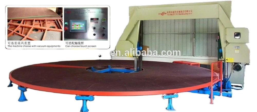 
Carousel Sponge Foam Cutting Machine 