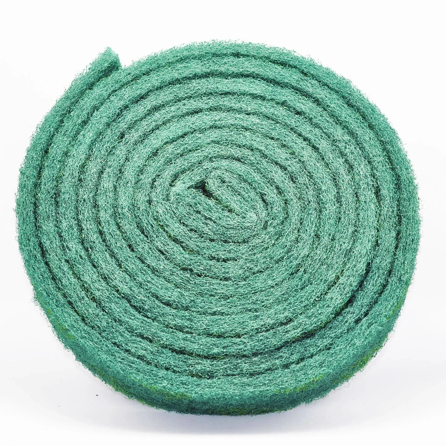 Abrasives 8698 green color grit 280 non-woven scouring hand sanding pad rolls