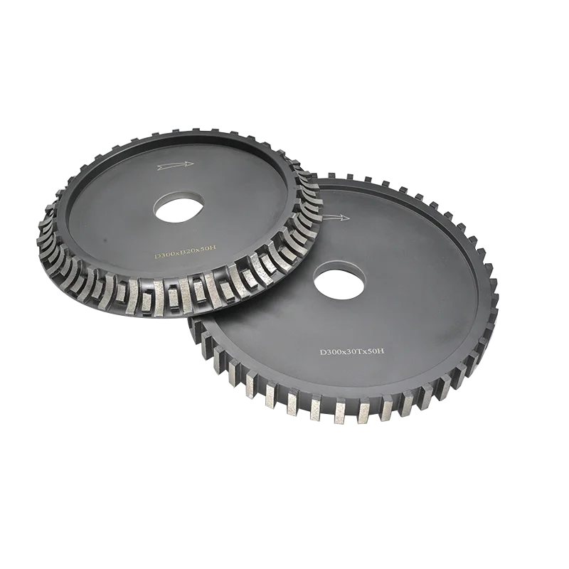 CNC Profile Wheel for Bridge Saw Diamond Tools Brazed Profiling Grinding Wheels Segmented Granite Metal Carton Multifunction BT