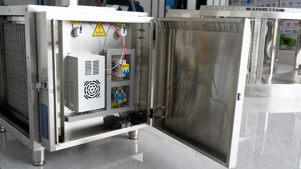 4000 CMH 80W Commercial Kitchen Cooking Smoke Electrostatic Precipitator with UV-C Filter Built-in
