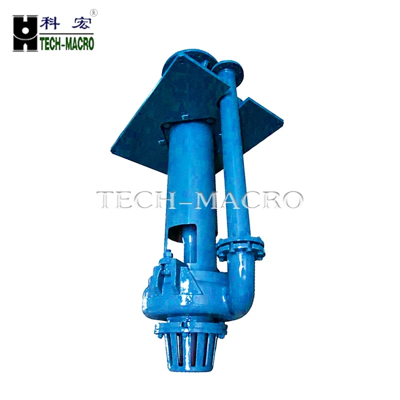 High chrome vertical slurry sump pump submerged sewage wet pit pump