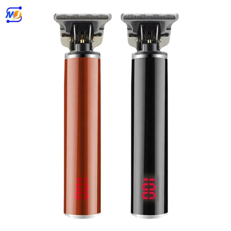 Zkagile Custom Logo Acceptable Electric Hair Clippers Cutter  Rechargeable Clippers With LCD Digital Display