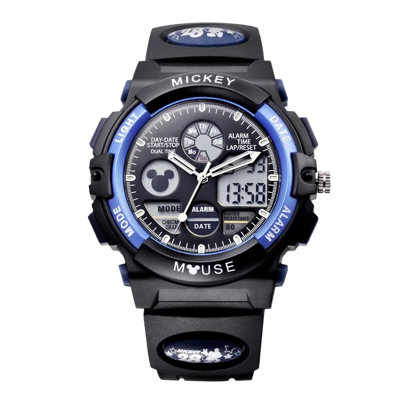 Fashion Multifunctional Cartoon Sports Display Youth Student Luminous Waterproof Alarm Wrist Digital Watch