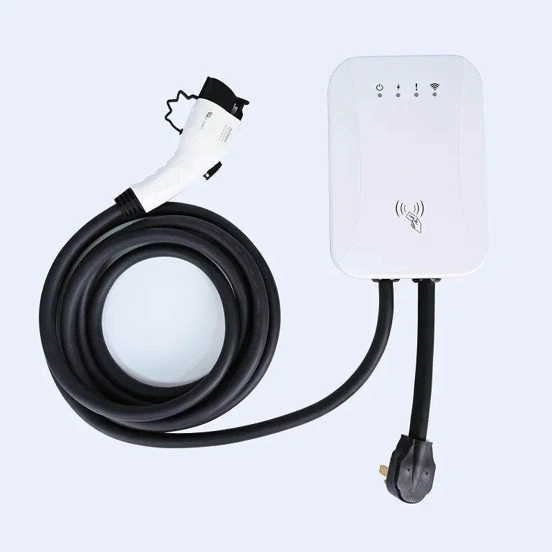 EVSE J1772 Vehicle Smart Type 1 32A 240V Home Level 2 AC Wallbox 7kW Electric Car Ev Charger