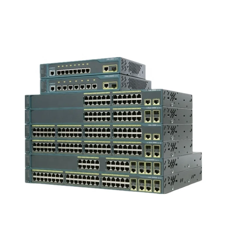WS-C2960XR-24PD-I Original Cat alyst 2960XR 24port PoE Gigabit Ethernet SFP IP Lite switch