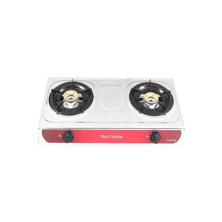 Пятизвездочные диапазоны поставщиков, двойная горелка, Китай, оптовая продажа, профессиональное производство, газовая плита, вок