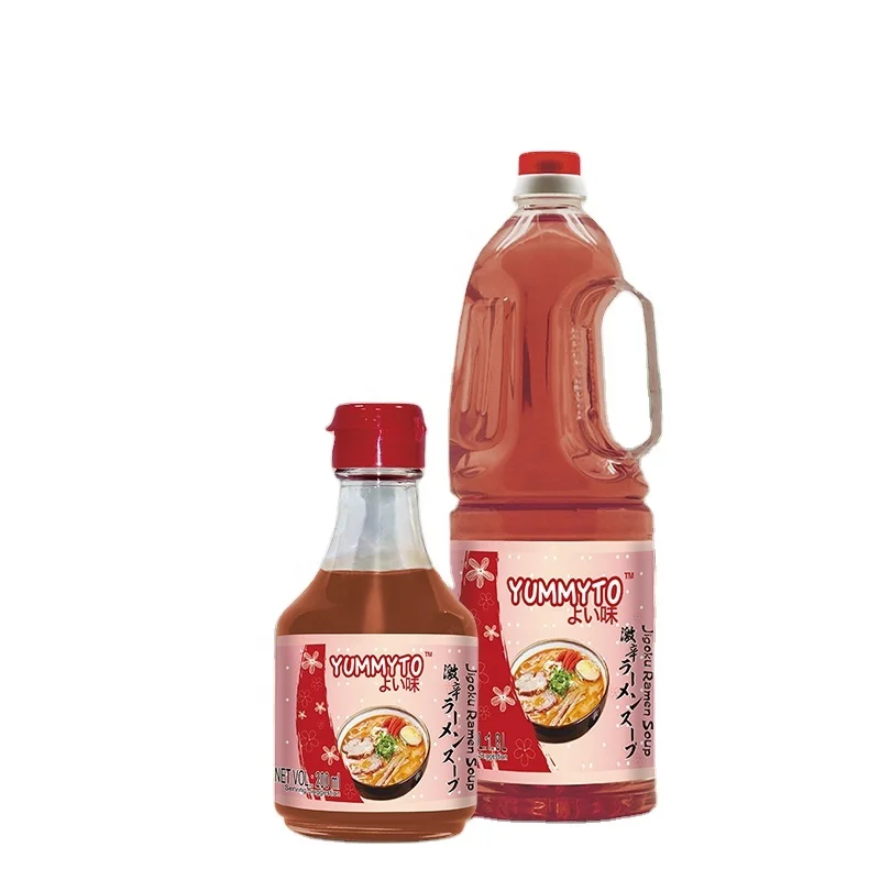 PRB Jigoku Ramen Soup 1.8L YUMMYTO Japanese spicy Sauce