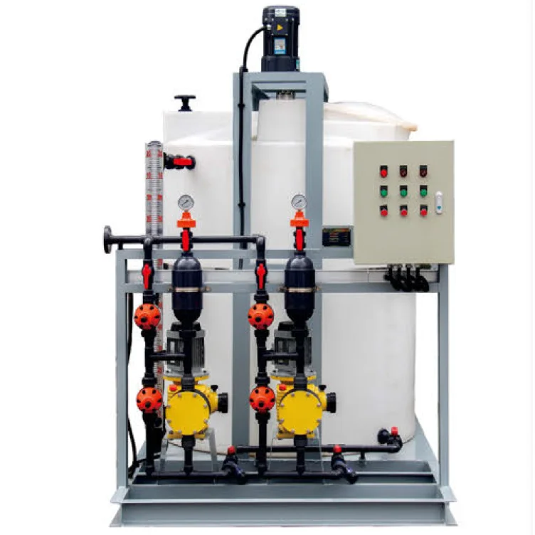 Liquid Dosing  Device including Metering Pump   Chemical Injection  Skid