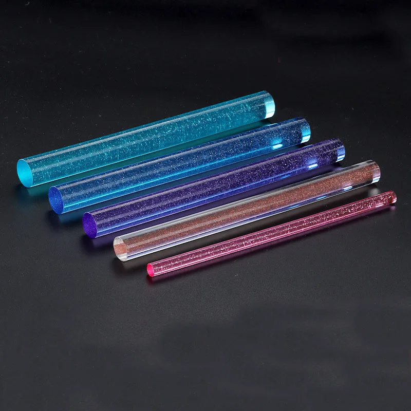 Factory Direct Sale Custom Perspex Plastic Solid Acrylic Rods for Decoration