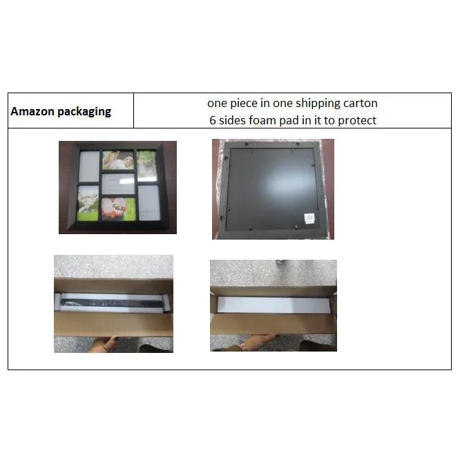  Cheap price Injection plastic 12 Months white Black Baby first year love photo frame