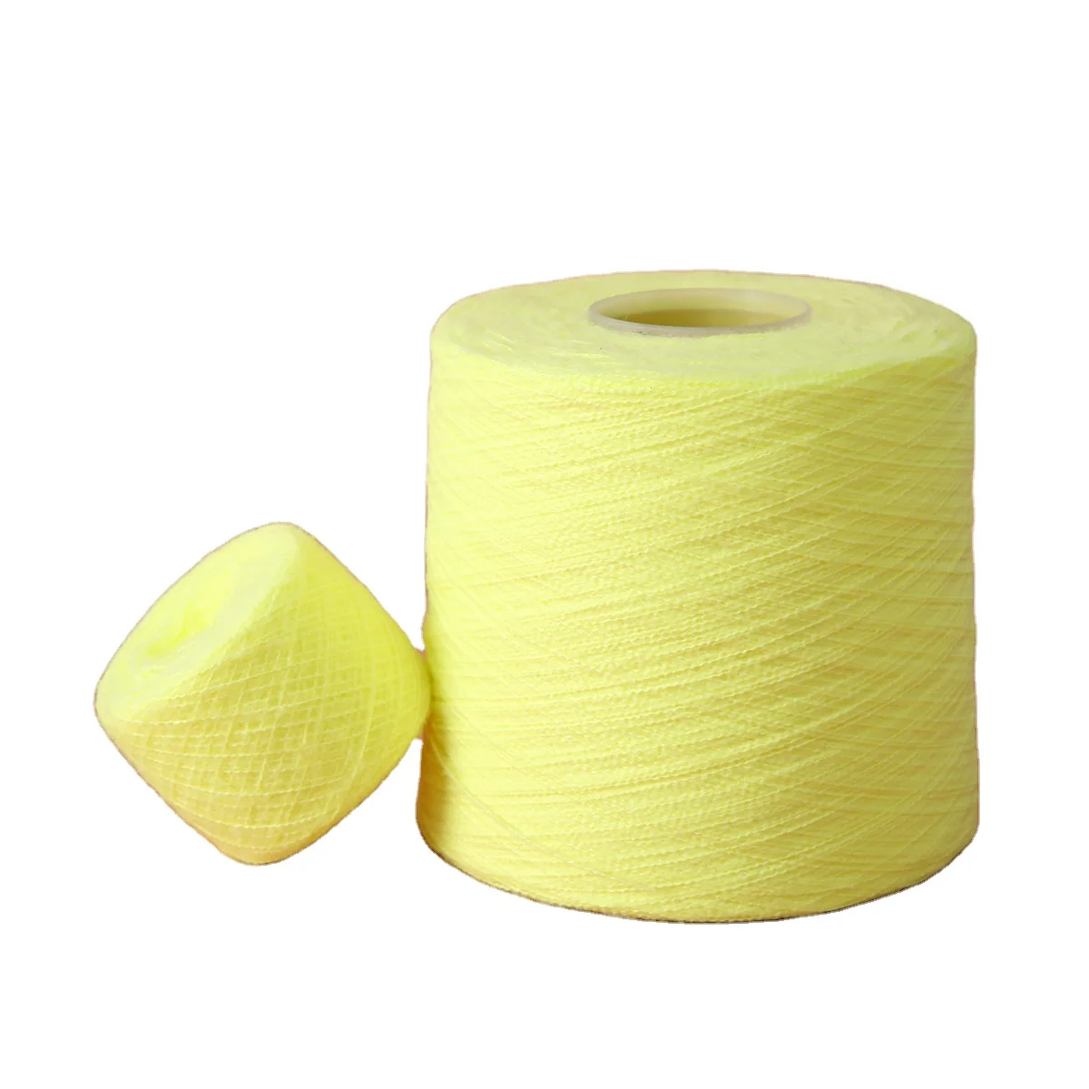 Wholesale High Quality Yarn Sweater 100 % Polyester 1/ 9NM High Elastane Yarn Soft Warm Yarn For Knitting Machine