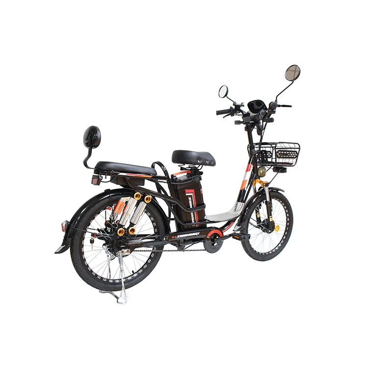 500W 48V disc brake Bicycle/E-Bike with Lithium Rechargeable Battery, Oversize Rear Cargo and Electric folding  Tricycle/Trike