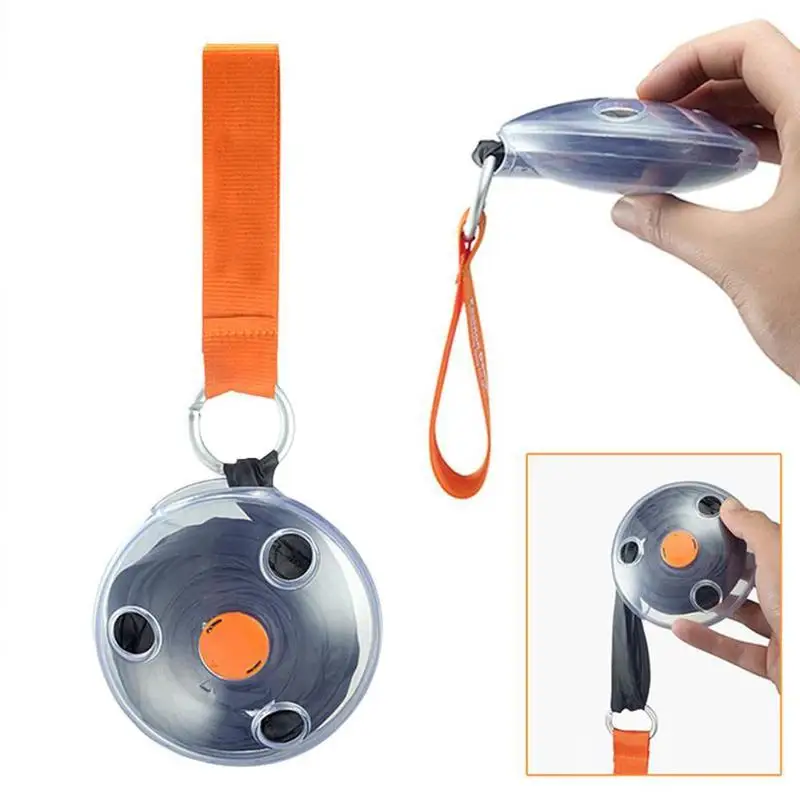 
New Portable Telescopic Storage Bag Small Disc Shopping Bag Foldable Multi-function Eco Reusable Shoulder Large Capacity Bag 