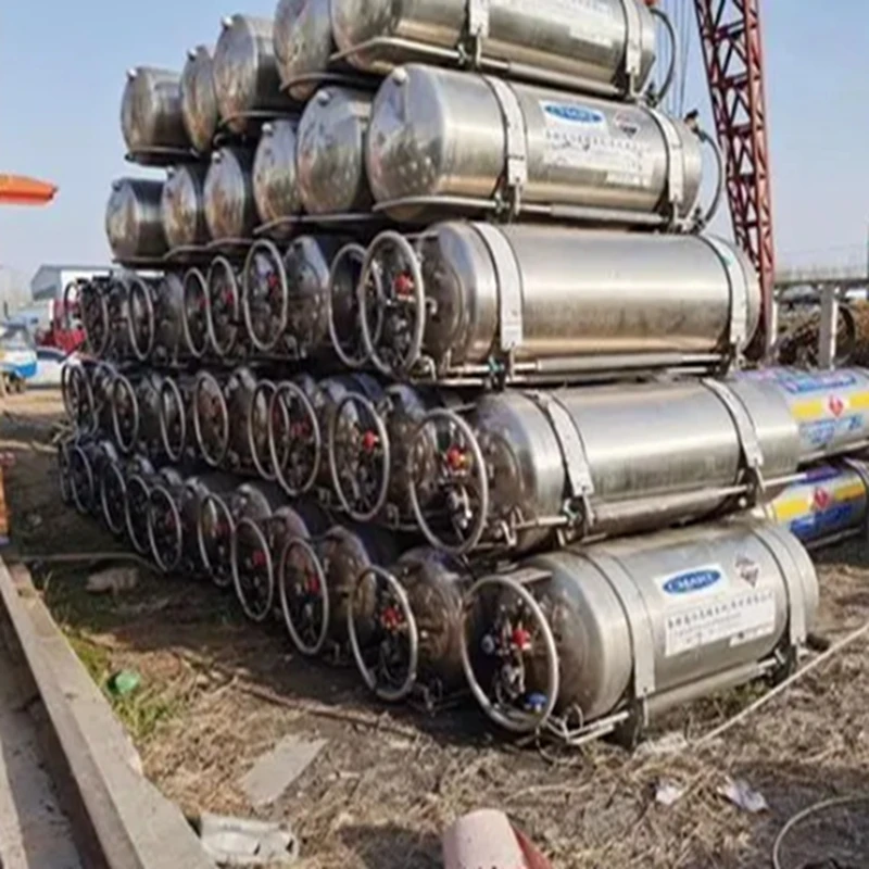 455L natural gas LNG Dewar storage tank produced in 2017