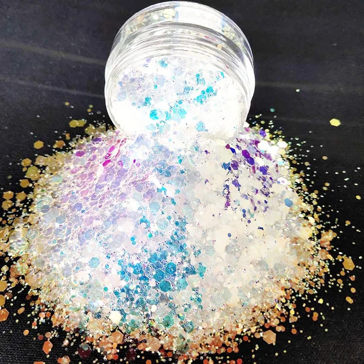2022 Wholesale bulk Mixed chunky glitter for face and nairls glitter