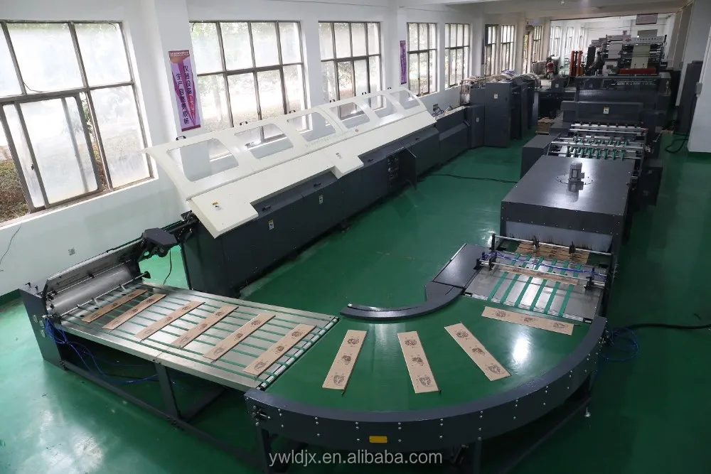 Plastic cover notebook complete production line