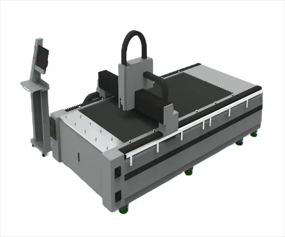 Heavy Duty 3000W Fiber Laser Cutting Machine L1 Model For Metal Carbon Steel Metal Materials