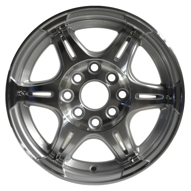 China Factory Car 13 Inch 4x100 4x114.3 Alloy Wheel Rims Chrome 6 Spoke Alloy Wheels for Sale