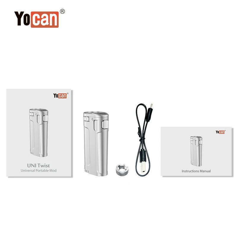 2021 new Yocan Uni Twist box mod with Type-C charing