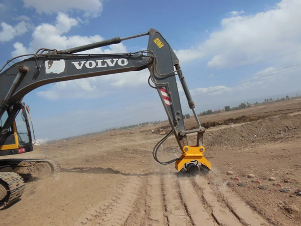 hydraulic vibratory concrete vibrator mini stone vibrating plate compactor excavator hydraulic compactor