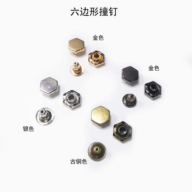 
 Chinese Manufacturer Clothing Side Retainer Fastener Snap Button Hollow Double Rivet  