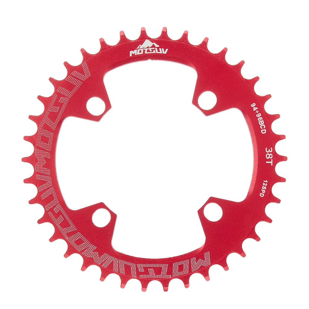MOTSUV Round 94+96mm 94BCD/96BCD MTB Mountain bike Chain ring 32T/34T/36T/38T Crankset Tooth Plate Bicycle Chainwheel