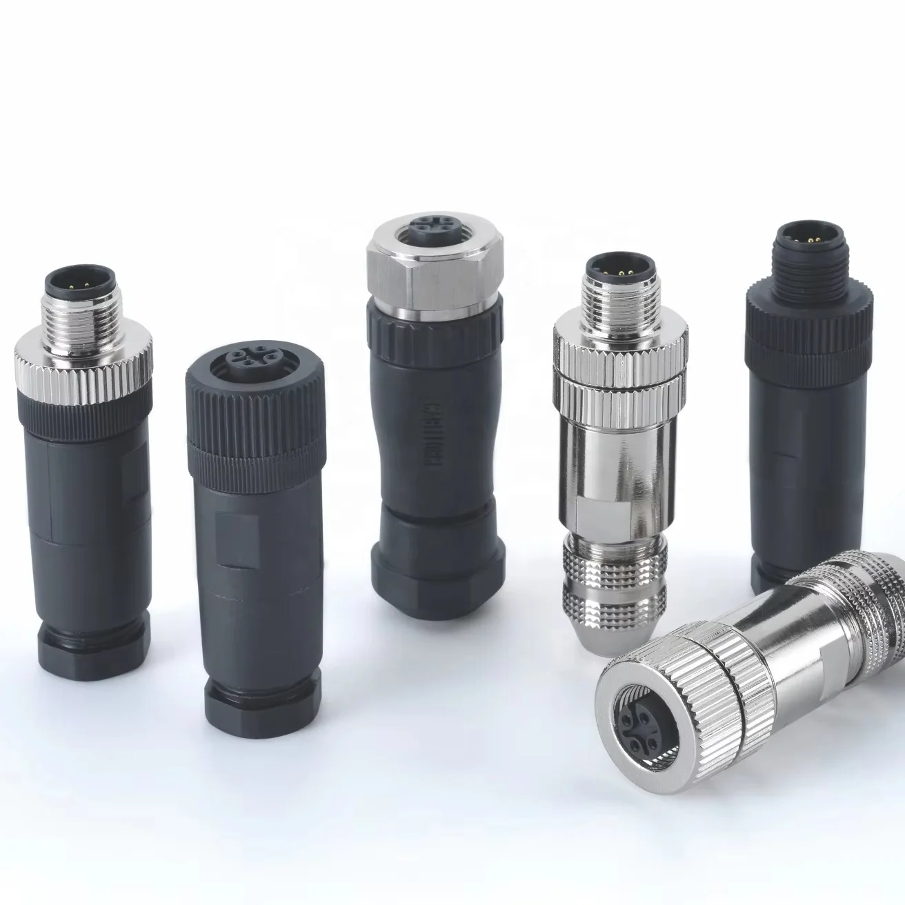 7/8 дюймов Мини изменения поля подключаемое код женский 5 Pin латунного винта прекращение водонепроницаемый датчик сборки разъем