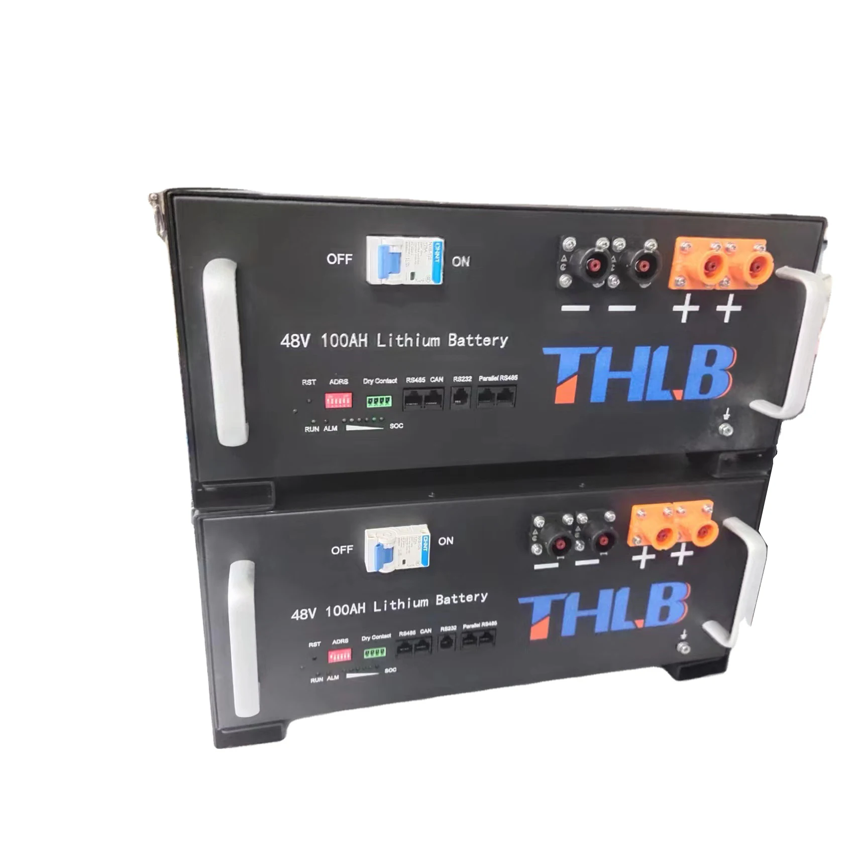 48V 100Ah lifepo4 Lithium ion battery high capacity LFP batteries for Solar Energy Storage with RS485 CAN RS232