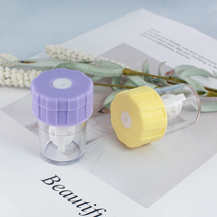 Практичный футляр для контактных линз ручной работы очиститель аксессуары