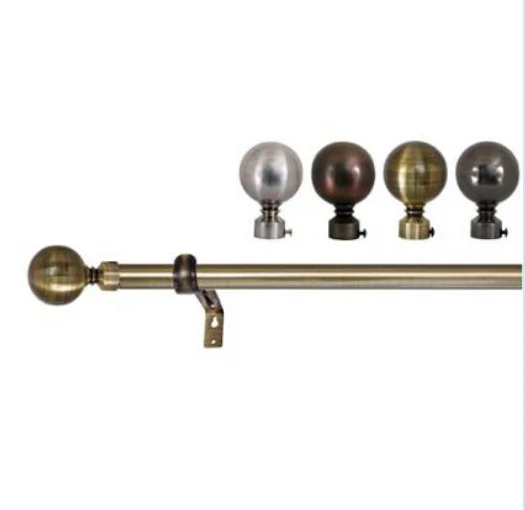 high quality decorative wooden curtain rod curtain wood pole