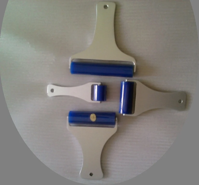 YP-R2 2inch Custom Plastic Industrial Lint Roller Silicon/Anti-Static Lint Silicone Roller/Dust Remover Silicon Sticky Roller