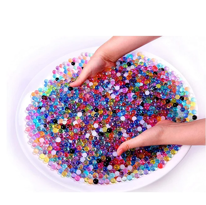 YOOU 9-13Mm Colored Soft Crystal Water Paintball Beads Blaster Gel Ball