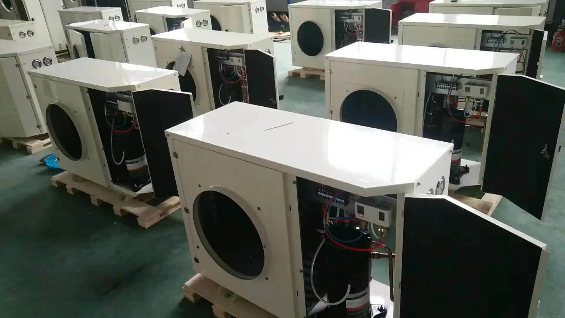 EMTH condensing unit to match copper tube and fins evaporator for cold room