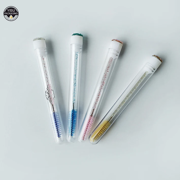 Hot Sale 10ml Transparent Clear Empty Eyelash Eye Serum Tube Eyebrow Mascara Lip Gloss Tube with Wand