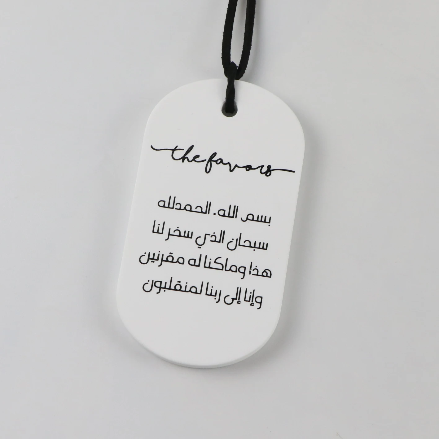 Factory Customized Printing Hanging Scented Ceramic Decoration Aromatherapy Essential Oil Diffuser Car Perfume Pendant Freshener