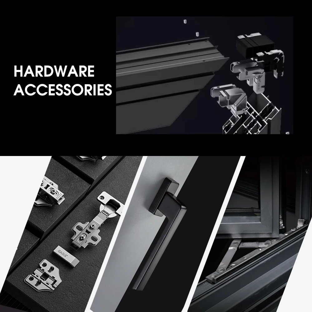 CASALANDER Aluminium Glass Casement Windows Design Soundproof Double Glazed Insulated High Impact Aluminum Window