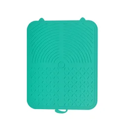 Travel fordable slow microfiber automatic waterproof no spillnon-skid pet with silicone lick mat feeder bowls pet dog food mat