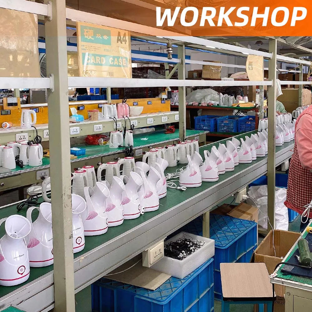 Christmas Gift Skin Deep Cleansing Ionic Face Steamer Machine Nanometer Electric Facial Steamer for Home