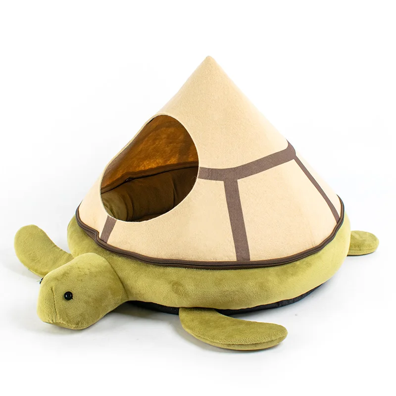New Design Tortoise Sea Turtle Shape Comfortable Mat Small Dog cat Bed house