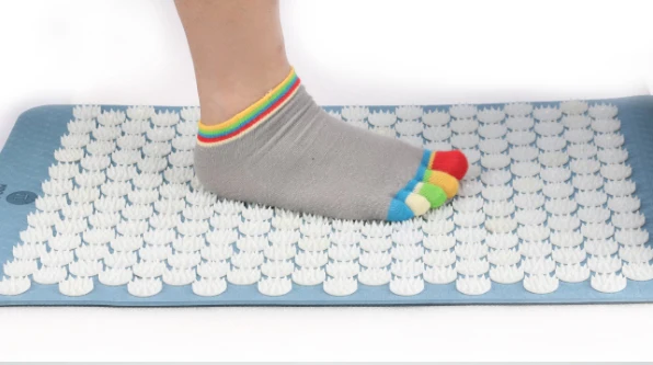 PIDO TPE acupuncture massage mat for Back Pain Relief and Muscle Relaxation