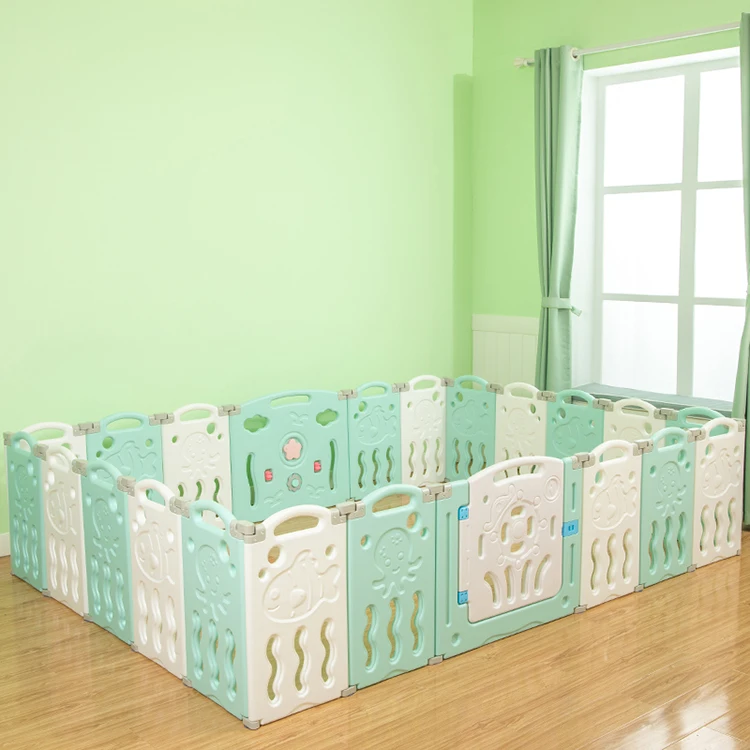 
Hot Sale Play Yard Custom Flexible Baby Folding Playpen 