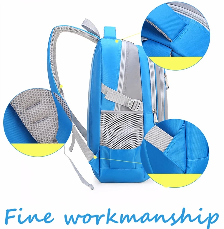 2022 Custom New Kids Campus School Student Child Book Backpack Bag For Teenagers Girls Boy