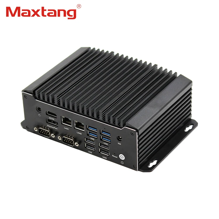 Maxtang Intel Whiskey Lake-U processor industrial pc 2x RJ45 M.2 Dual Channel SO-DIMM DDR4 64GB mini pc
