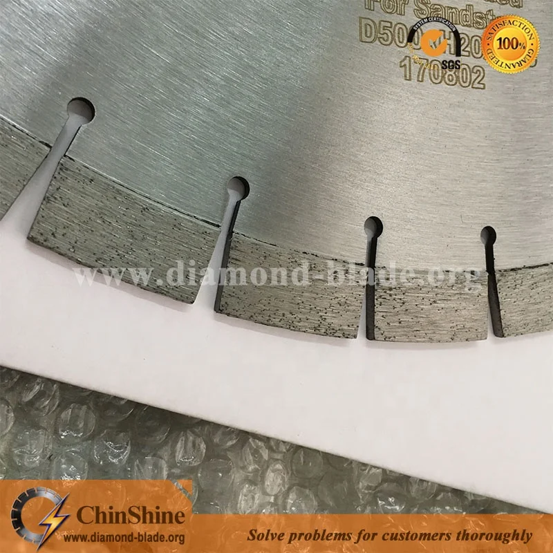 500mm Laser Welded Diamond blade diamond cutting disc for sandstone cutting